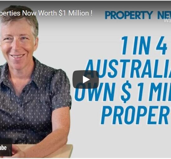 1 in 4 Australians own $1 million property
