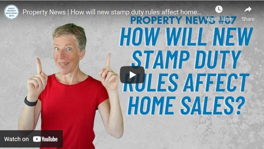 How will new stamp duty rules affect home sales